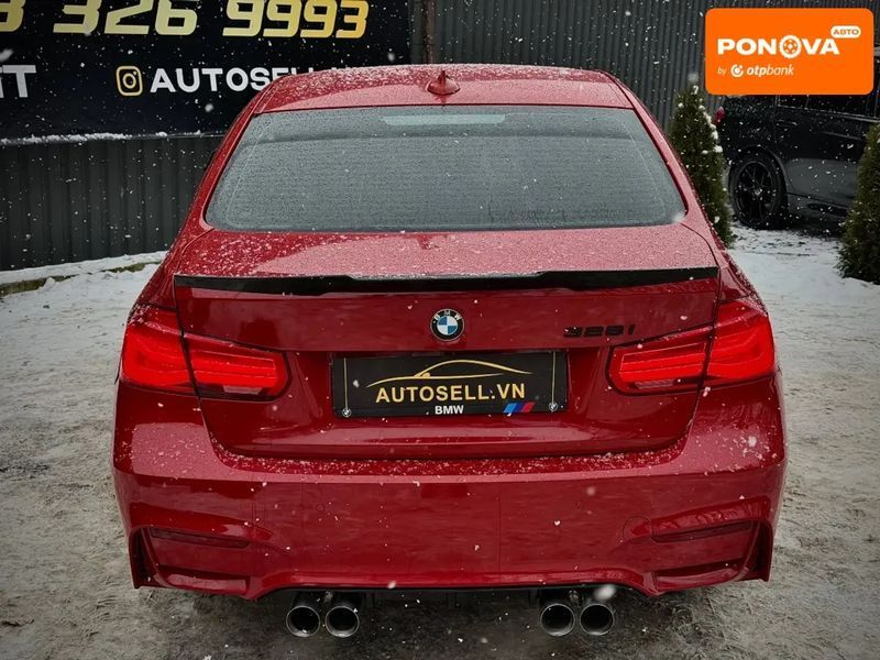 BMW 3 Series, 2016 г., Бензин, 109 тыс. км, Седан, Красный, Винница AT-10407851 фото