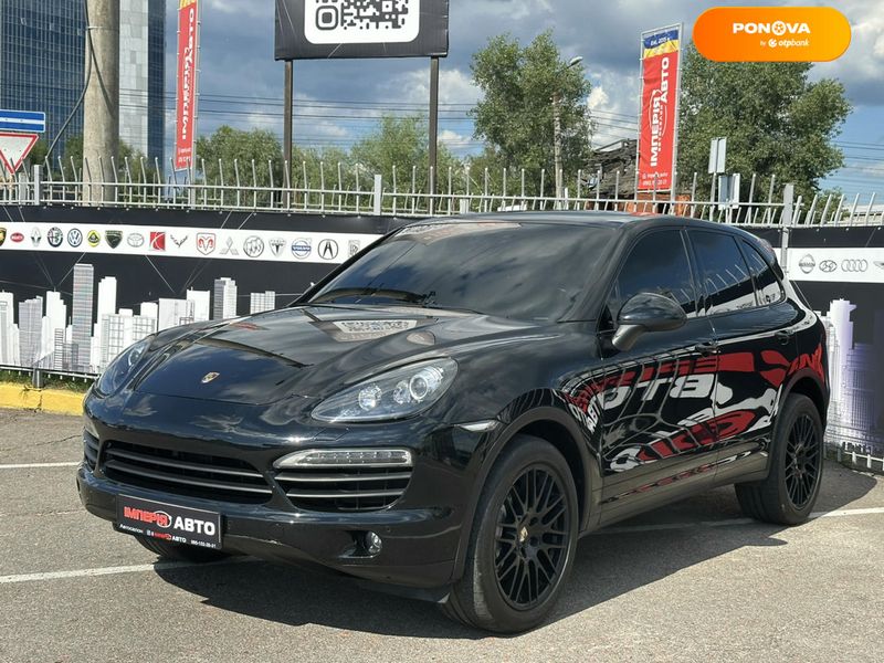 Porsche Cayenne, 2012, Гібрид (HEV), 3 л., 196 тис. км, Позашляховик / Кросовер, Чорний, Київ 101701 фото