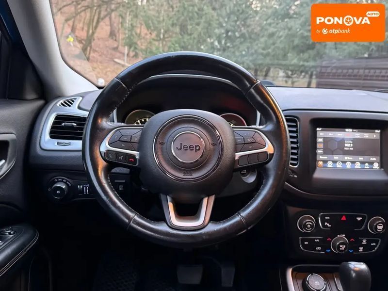 Jeep Compass, 2017 г., Газ метан / Бензин, 118 тыс. км, Внедорожник / Кроссовер, Синий, Львов AT-10418578 фото