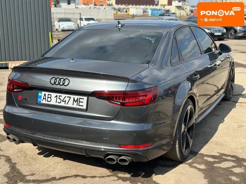Audi S4, 2017 р., Бензин, 156 тис. км, Седан, Сірий, Вінниця AT-10412434 фото