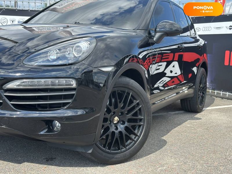 Porsche Cayenne, 2012, Гібрид (HEV), 3 л., 196 тис. км, Позашляховик / Кросовер, Чорний, Київ 101701 фото