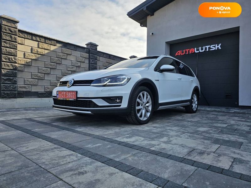 Volkswagen Golf Alltrack, 2020, Дизель, 190 тис. км, Універсал, Білий, Луцьк 28912 фото