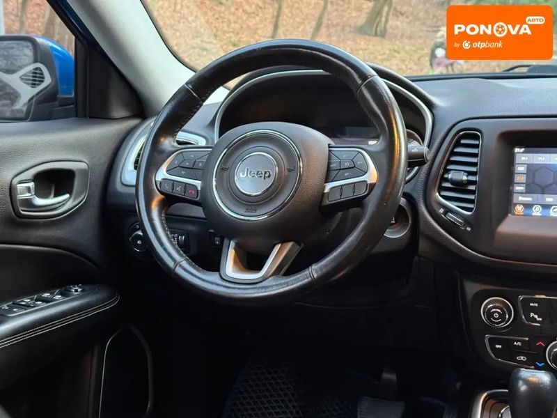 Jeep Compass, 2017 г., Газ метан / Бензин, 118 тыс. км, Внедорожник / Кроссовер, Синий, Львов AT-10418578 фото