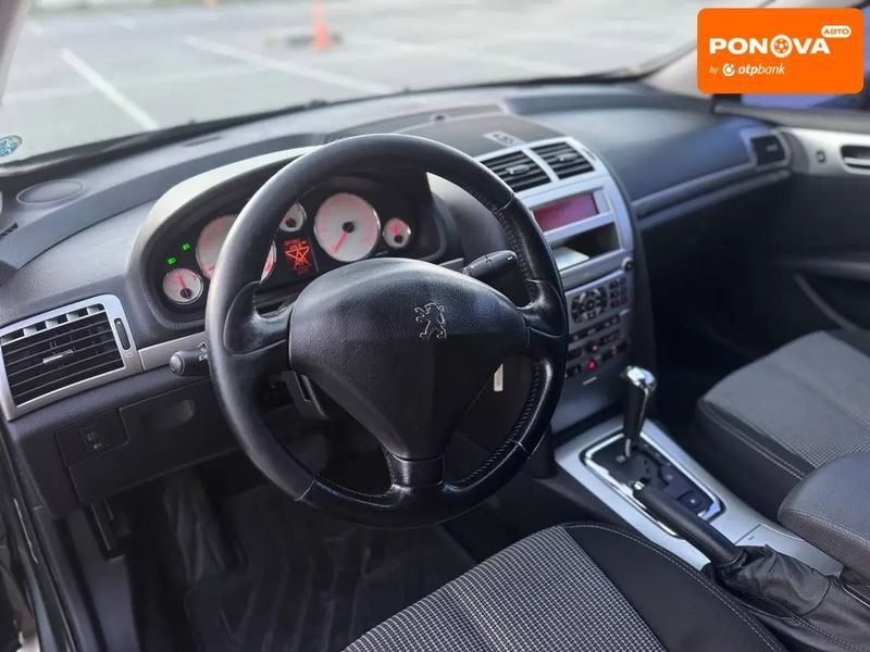 Peugeot 407, 2008 р., Бензин, 131 тис. км, Седан, Сірий, Київ AT-10428942 фото