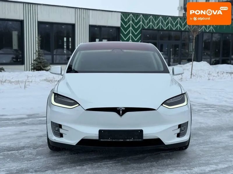 Tesla Model X, 2018 г., Електро, 142 тыс. км, Внедорожник / Кроссовер, Белый, Городок AT-10408639 фото