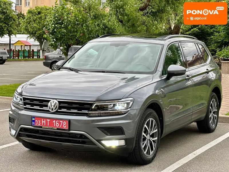 Volkswagen Tiguan, 2019 р., Бензин, 75 тис. км, Позашляховик / Кросовер, Сірий, Софіївська Борщагівка AT-10418253 фото