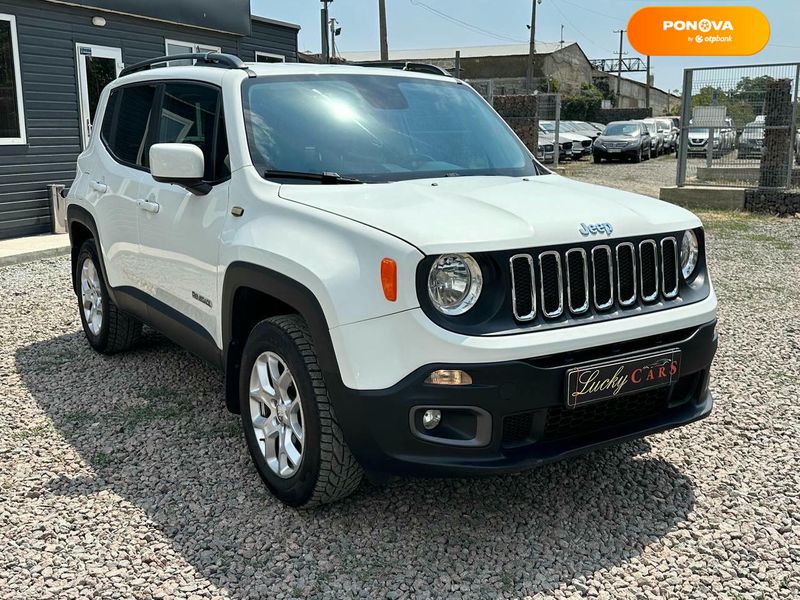 Jeep Renegade, 2015, Бензин, 2.36 л., 89 тис. км, Позашляховик / Кросовер, Білий, Одеса 109855 фото