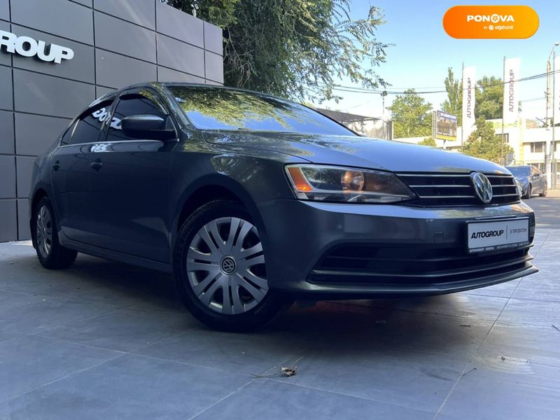 Volkswagen Jetta, 2017, Бензин, 1.4 л., 163 тис. км, Седан, Сірий, Одеса 106779 фото