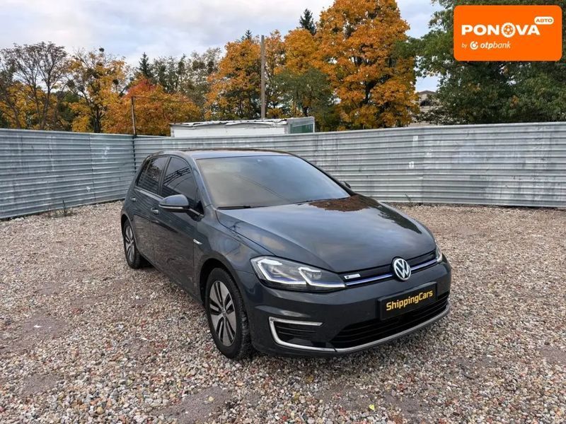 Volkswagen e-Golf, 2018 р., Електро, 63 тис. км, Хетчбек, Чорний, Київ AT-10404459 фото