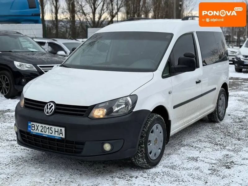 Volkswagen Caddy, 2014 г., Дизель, 228 тыс. км, Минивен, Белый, Хмельницкий AT-10410770 фото