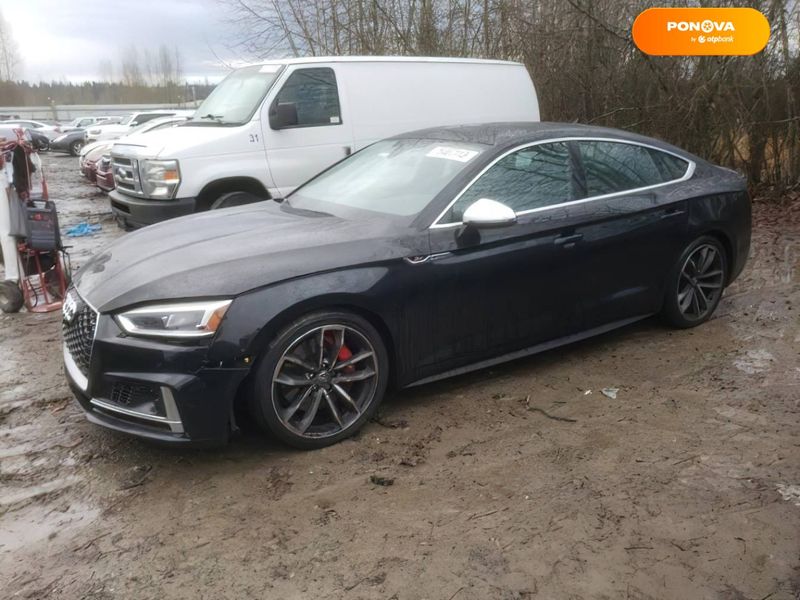 Audi S5, 2019, Бензин, 3 л., 20 тыс. км, Купе, Чорный, Киев Cars-EU-US-KR-52452 фото