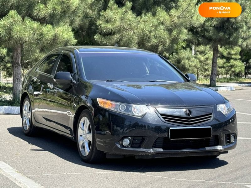 Acura TSX, 2012, Газ пропан-бутан / Бензин, 2.35 л., 185 тис. км, Седан, Чорний, Одеса 102152 фото