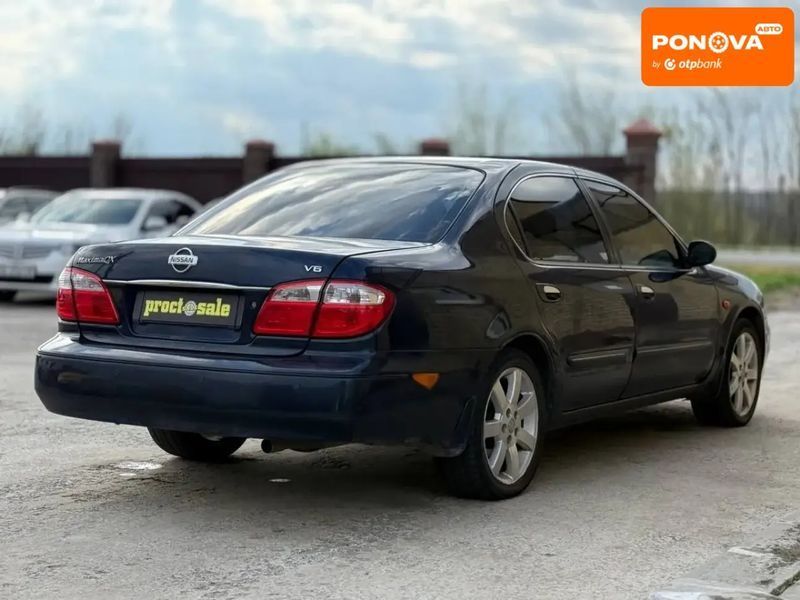 Nissan Maxima, 2003 р., Бензин, 339 тис. км, Седан, Синій, Дніпро (Дніпропетровськ) AT-10415623 фото