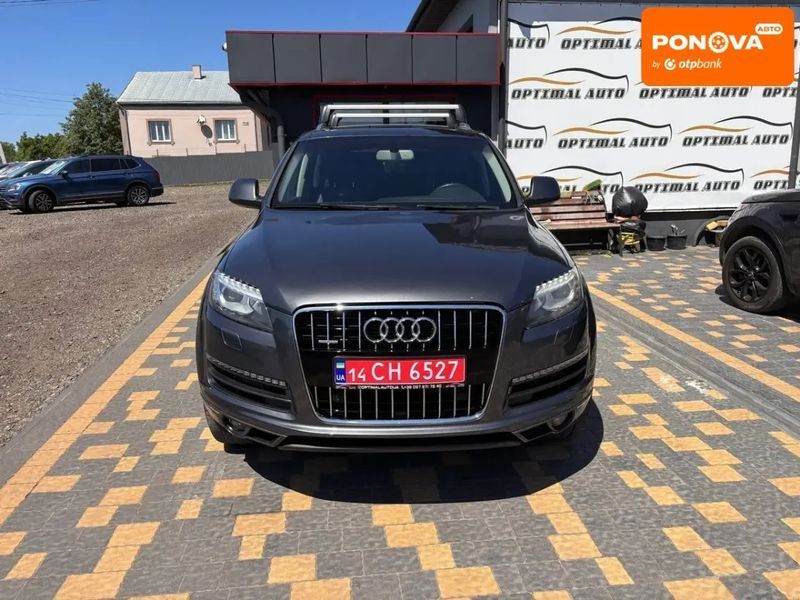 Audi Q7, 2015 г., Дизель, 198 тыс. км, Внедорожник / Кроссовер, Серый, Львов AT-10397575 фото