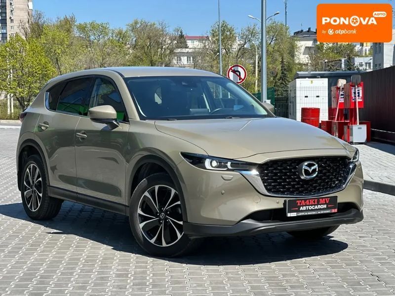 Mazda CX-5, 2022 р., Бензин, 46 тис. км, Позашляховик / Кросовер, Зелений, Дніпро (Дніпропетровськ) AT-10417237 фото