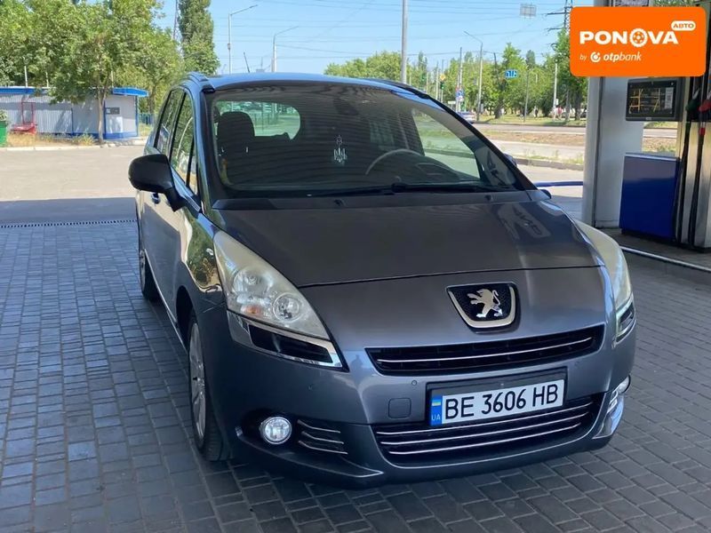 Peugeot 5008, 2011 р., Бензин, 251 тис. км, Мікровен, Сірий, Миколаїв AT-10403482 фото