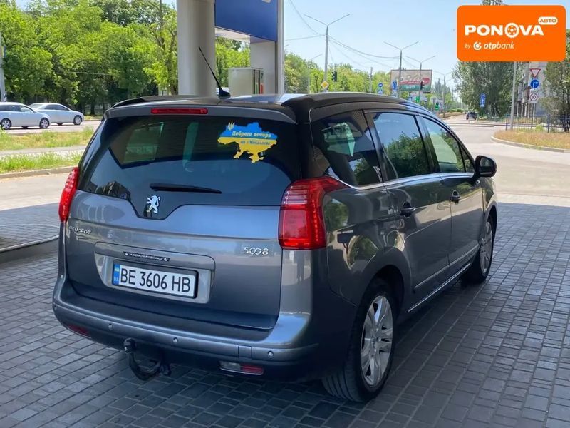 Peugeot 5008, 2011 р., Бензин, 251 тис. км, Мікровен, Сірий, Миколаїв AT-10403482 фото