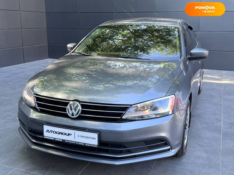 Volkswagen Jetta, 2017, Бензин, 1.4 л., 163 тис. км, Седан, Сірий, Одеса 106779 фото