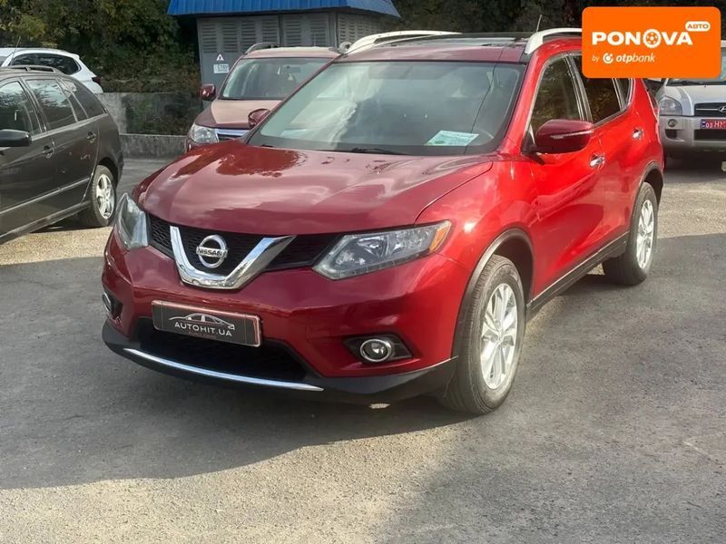 Nissan Rogue, 2016 р., Газ пропан-бутан / Бензин, 105 тис. км, Позашляховик / Кросовер, Червоний, Кам'янське (Дніпродзержинськ) AT-10403371 фото