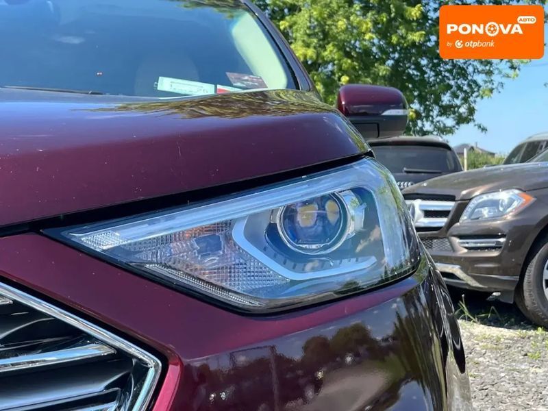 Ford Edge, 2019 р., Бензин, 66 тис. км, Позашляховик / Кросовер, Червоний, Львів AT-10400371 фото