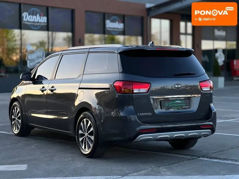 Kia Carnival, 2017 р., Дизель, 172 тис. км, Мінівен, Сірий, Київ AT-10417377 фото