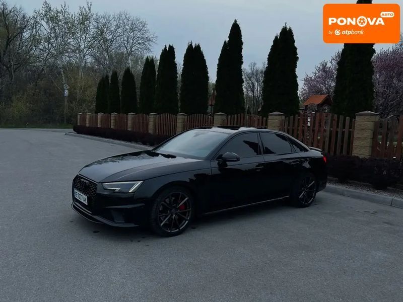 Audi A4, 2017 г., Бензин, 130 тыс. км, Седан, Чорный, Днепр (Днепропетровск) AT-10415421 фото