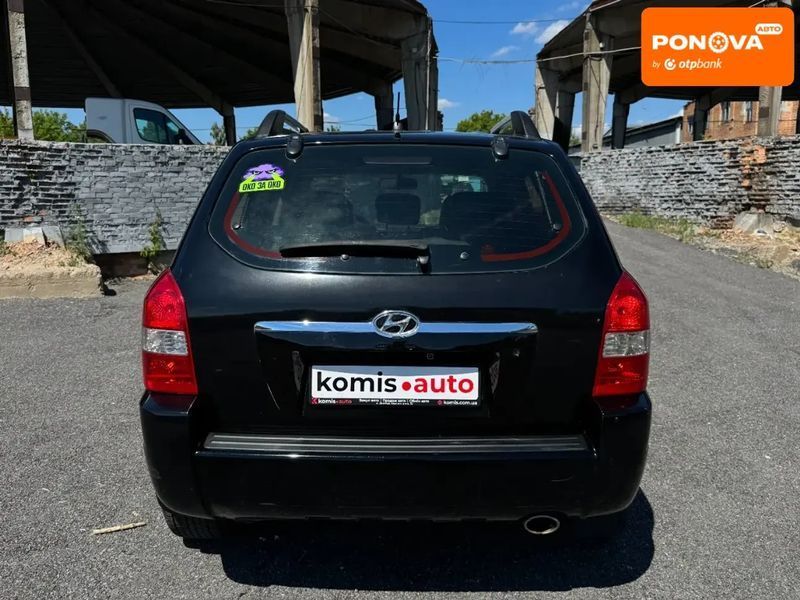 Hyundai Tucson, 2007 г., Газ пропан-бутан / Бензин, 184 тыс. км, Внедорожник / Кроссовер, Чорный, Винница AT-10419463 фото