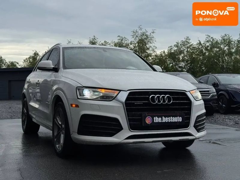 Audi Q3, 2017 р., Бензин, 217 тис. км, Позашляховик / Кросовер, Білий, Рівне AT-10417926 фото