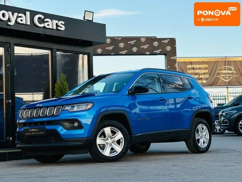 Jeep Compass, 2021 р., Бензин, 24 тис. км, Позашляховик / Кросовер, Синій, Харків AT-10403214 фото