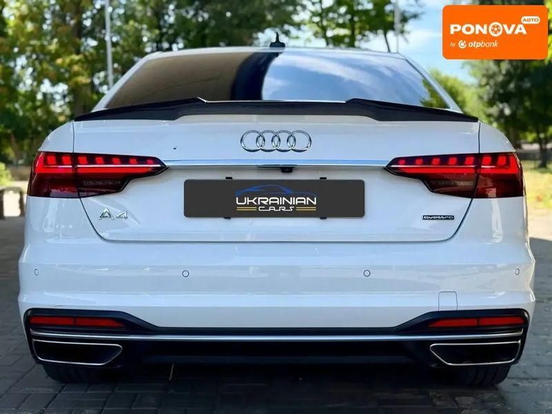 Audi A4, 2021 р., Бензин, 155 тис. км, Седан, Білий, Дніпро (Дніпропетровськ) AT-10425139 фото