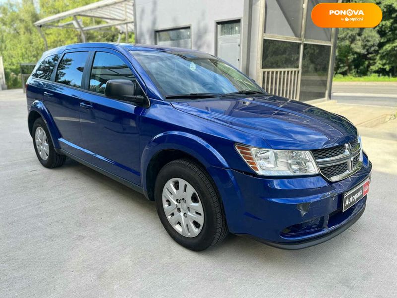 Dodge Journey, 2015, Газ пропан-бутан / Бензин, 2.4 л., 245 тис. км, Позашляховик / Кросовер, Синій, Київ 107029 фото