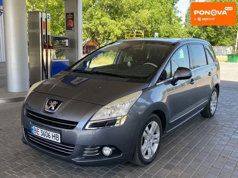 Peugeot 5008, 2011 р., Бензин, 251 тис. км, Мікровен, Сірий, Миколаїв AT-10403482 фото