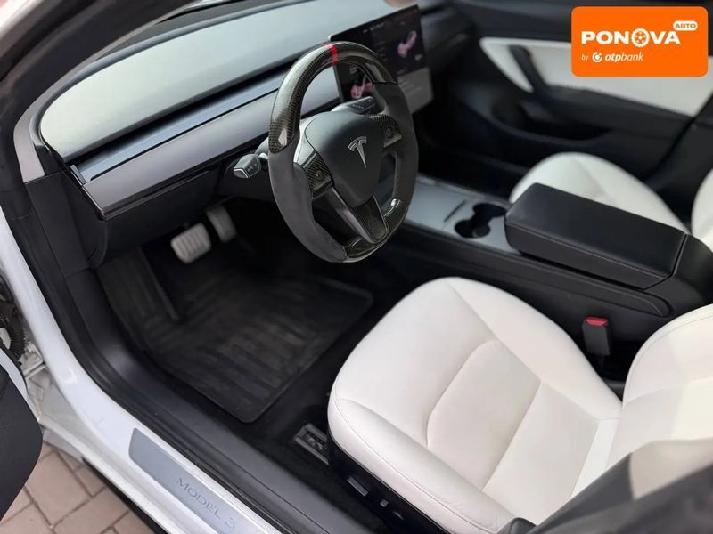 Tesla Model 3, 2019 р., Електро, 106 тис. км, Ліфтбек, Білий, Кривий Ріг AT-10428642 фото