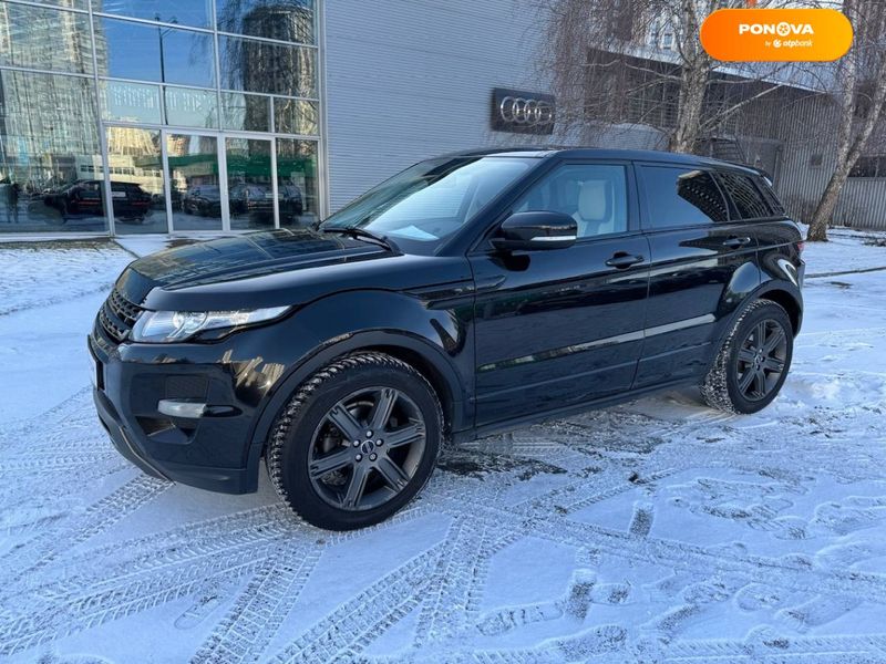 Land Rover Range Rover Evoque, 2013, Дизель, 2.2 л., 130 тис. км, Позашляховик / Кросовер, Чорний, Київ 17877 фото