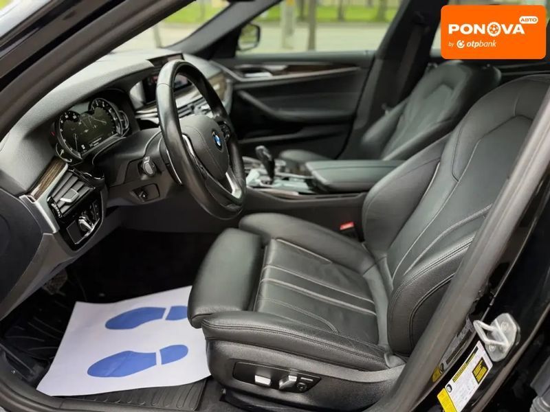 BMW 5 Series, 2018 р., Бензин, 76 тис. км, Седан, Чорний, Дніпро (Дніпропетровськ) AT-10417151 фото