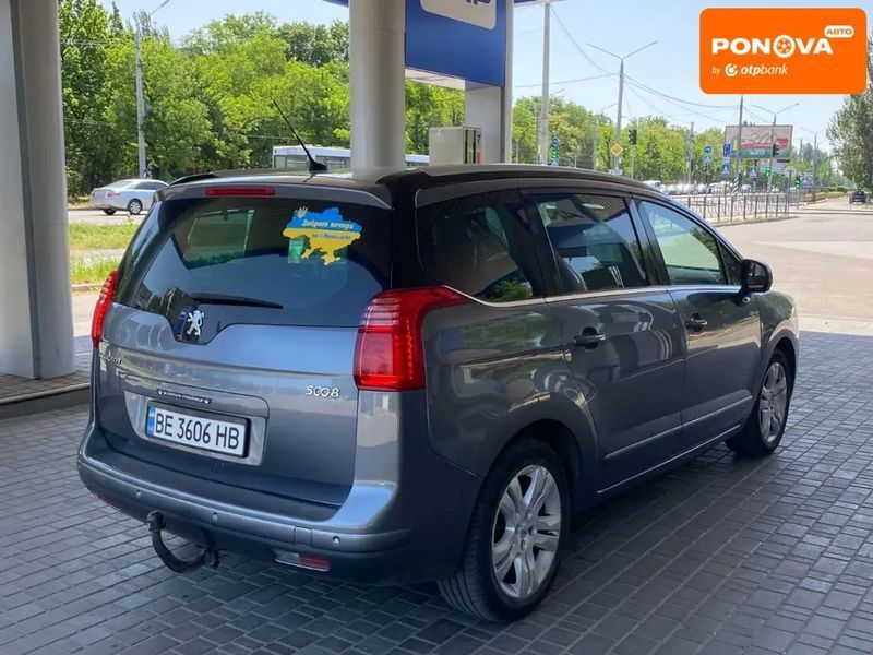 Peugeot 5008, 2011 р., Бензин, 251 тис. км, Мікровен, Сірий, Миколаїв AT-10403482 фото