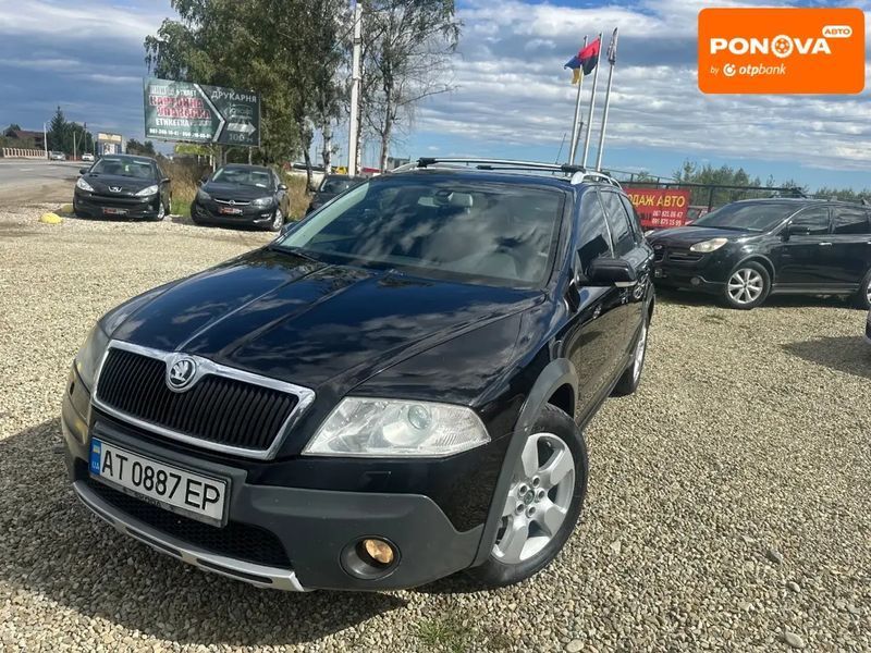 Skoda Octavia Scout, 2008 г., Бензин, 222 тыс. км, Внедорожник / Кроссовер, Чорный, Ивано Франковск AT-10402187 фото