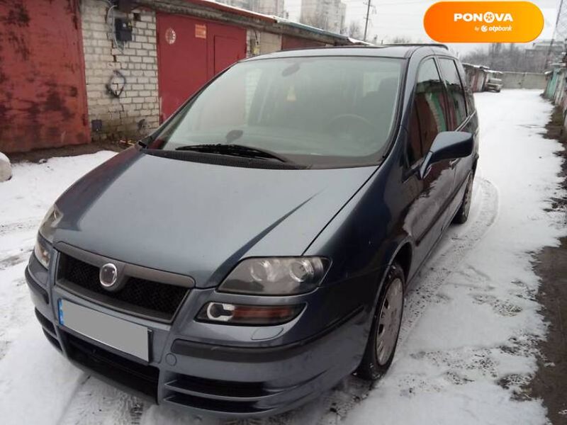 Fiat Ulysse, 2008, Дизель, 2.2 л., 400 тис. км, Мінівен, Сірий, Київ Cars-Pr-66771 фото