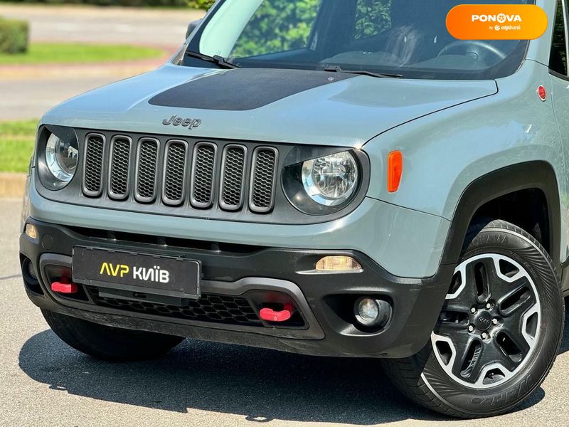 Jeep Renegade, 2015, Газ пропан-бутан / Бензин, 2.36 л., 231 тис. км, Позашляховик / Кросовер, Сірий, Київ 109770 фото