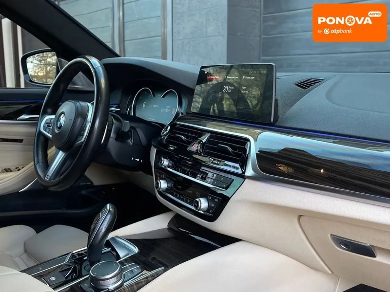 BMW 5 Series, 2018 р., Гібрид (HEV), 110 тис. км, Седан, Чорний, Миколаїв AT-10410618 фото