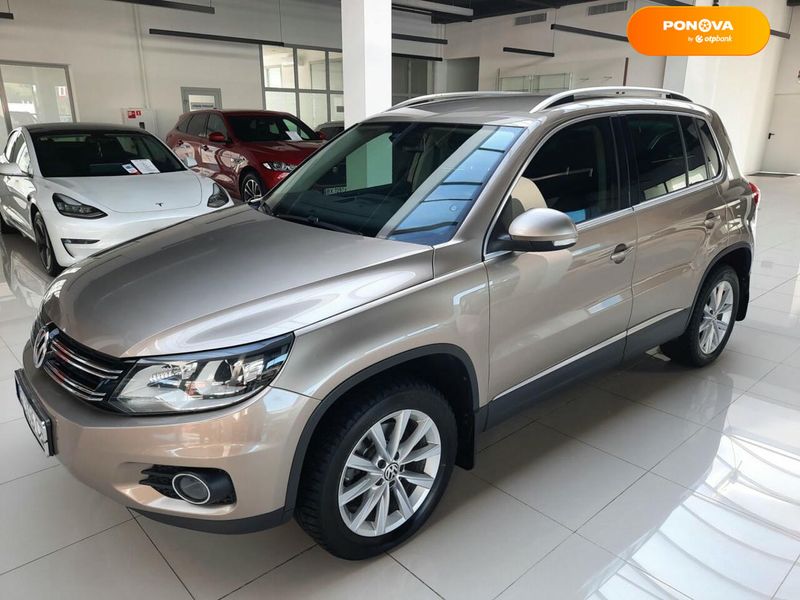 Volkswagen Tiguan, 2012, Дизель, 1.97 л., 181 тыс. км, Внедорожник / Кроссовер, Бежевый, Хмельницкий 111100 фото