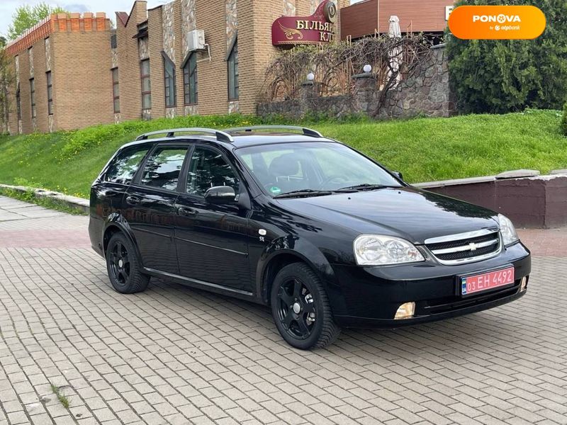 Chevrolet Lacetti, 2009, Газ пропан-бутан / Бензин, 1.6 л., 169 тыс. км, Универсал, Чорный, Киев Cars-Pr-68939 фото