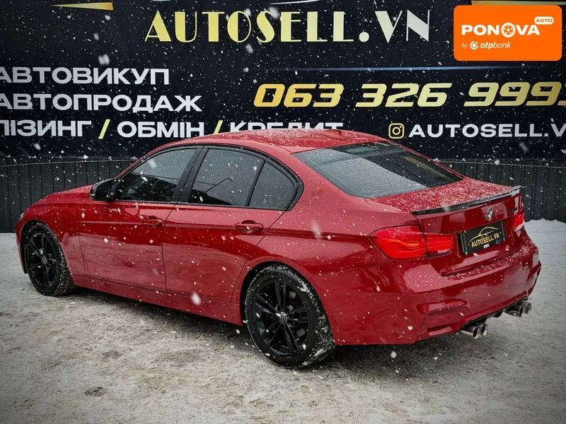 BMW 3 Series, 2016 г., Бензин, 109 тыс. км, Седан, Красный, Винница AT-10407851 фото