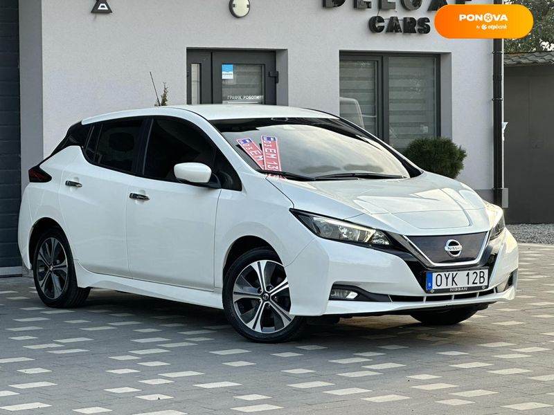 Nissan Leaf, 2021, Електро, 40 тис. км, Хетчбек, Білий, Дрогобич 111021 фото