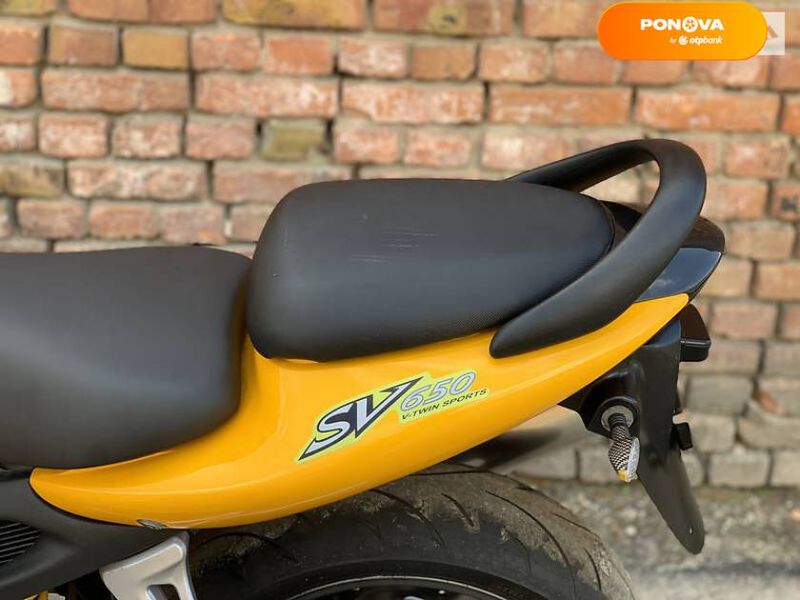 Suzuki SV 650, 2000, Бензин, 650 см³, 23 тис. км, Мотоцикл Без обтікачів (Naked bike), Жовтий, Київ moto-101044 фото