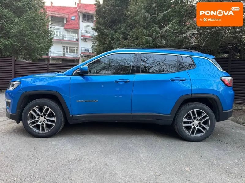 Jeep Compass, 2017 г., Газ метан / Бензин, 118 тыс. км, Внедорожник / Кроссовер, Синий, Львов AT-10418578 фото