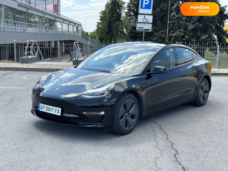 Tesla Model 3, 2022, Електро, 18 тис. км, Седан, Чорний, Запоріжжя Cars-Pr-68821 фото