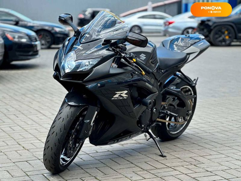 Suzuki GSX-R 750, 2008, Бензин, 800 см³, 43 тис. км, Спортбайк, Чорний, Одеса moto-108937 фото