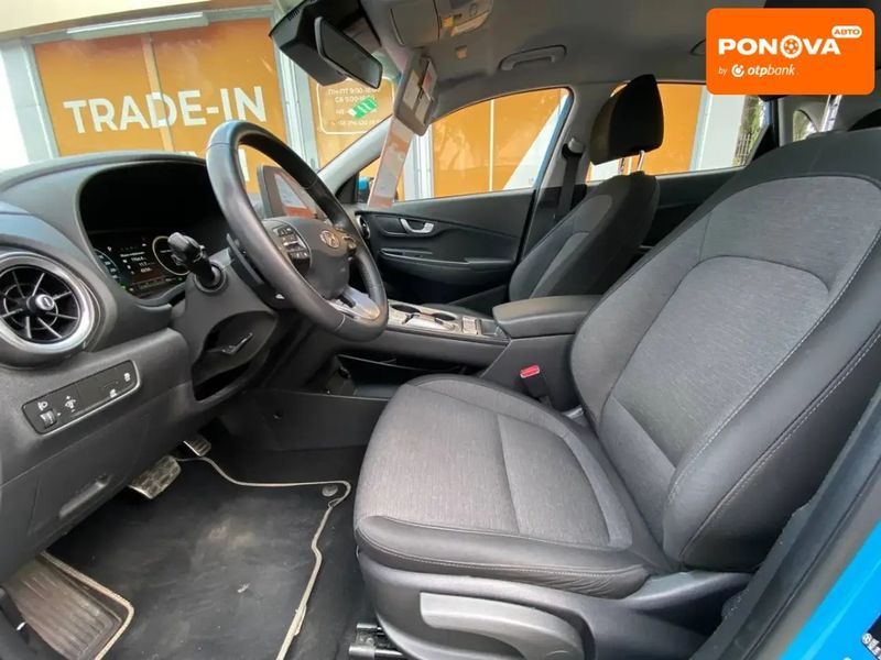 Hyundai Kona Electric, 2022 г., Електро, 69 тыс. км, Внедорожник / Кроссовер, Синий, Днепр (Днепропетровск) AT-10401626 фото