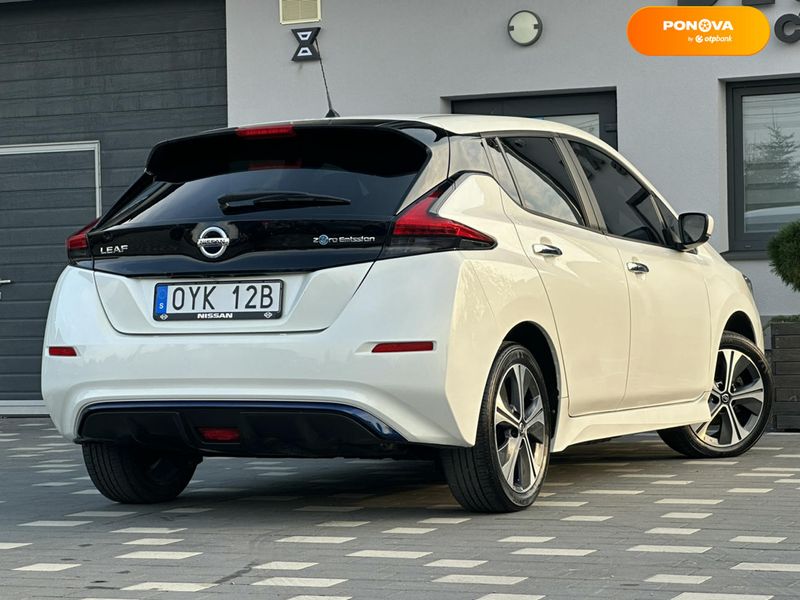 Nissan Leaf, 2021, Електро, 40 тис. км, Хетчбек, Білий, Дрогобич 111021 фото